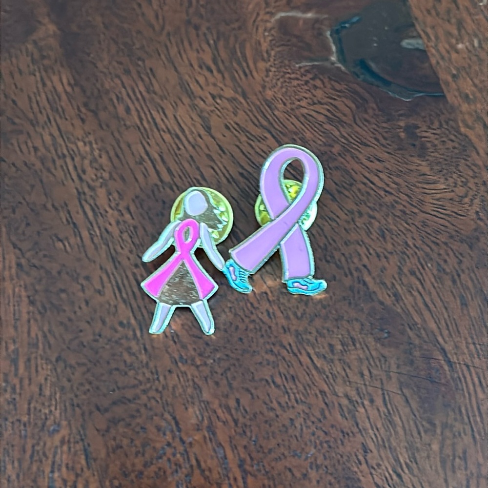 Breast Cancer Awareness pins